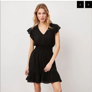 NWT Rails Tara Black Lace Detail dress in size M.